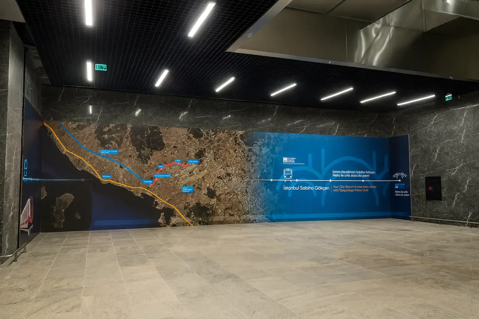 İstanbul Sabiha Gökçen Metro Terminali